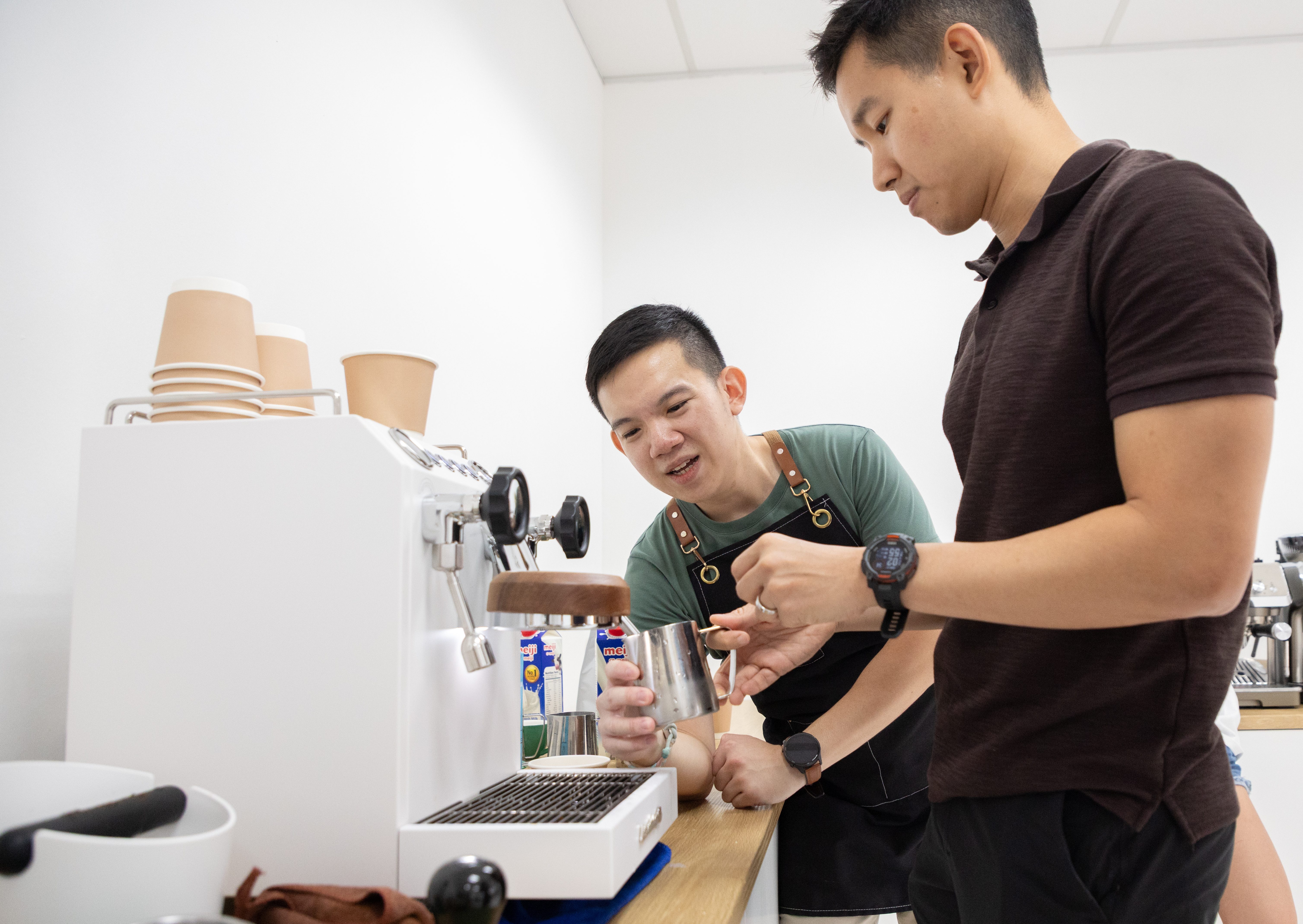 Professional Barista Course Providing Specialty Coffee Services SCA Barista Skills
